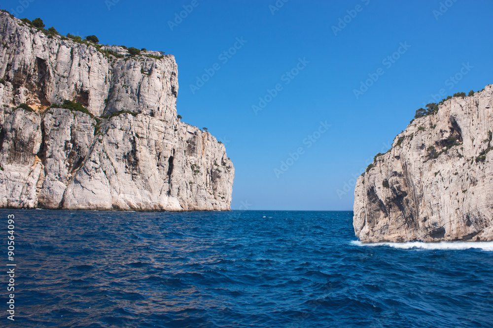 Fototapeta premium Montagne et océan