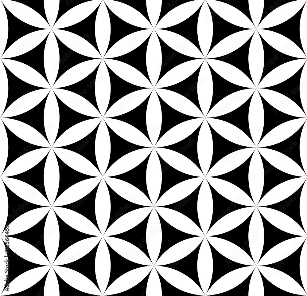 Vector modern seamless pattern flower of life ,black and white textile print,stylish background sacred geometry, abstract texture, monochrome fashion design, bed sheets or pillow pattern Stock Vector | Adobe Stock vector-modern-seamless-pattern-flower-of-life-black-and-white-textile-print-stylish-background-sacred-geometry-abstract-texture-monochrome-fashion-design-bed-sheets-or-pillow-pattern-stock-vector-adobe-stock