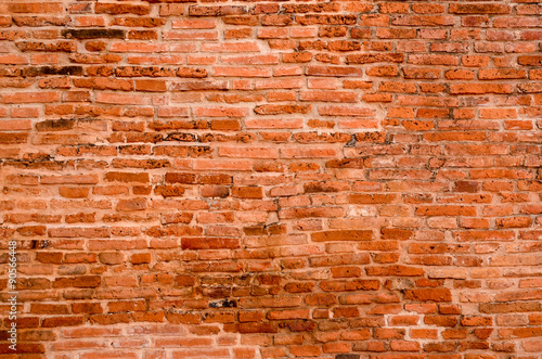 brick wall ted background texture old brown bricks house stone construction