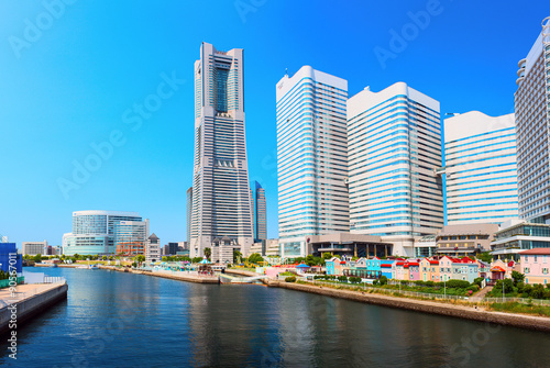 Downtown of Yokohama City. It is the capital city of Kanagawa Prefecture © Yevgen Belich