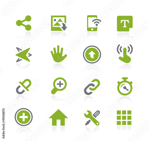 System Icons Interface // Natura Series