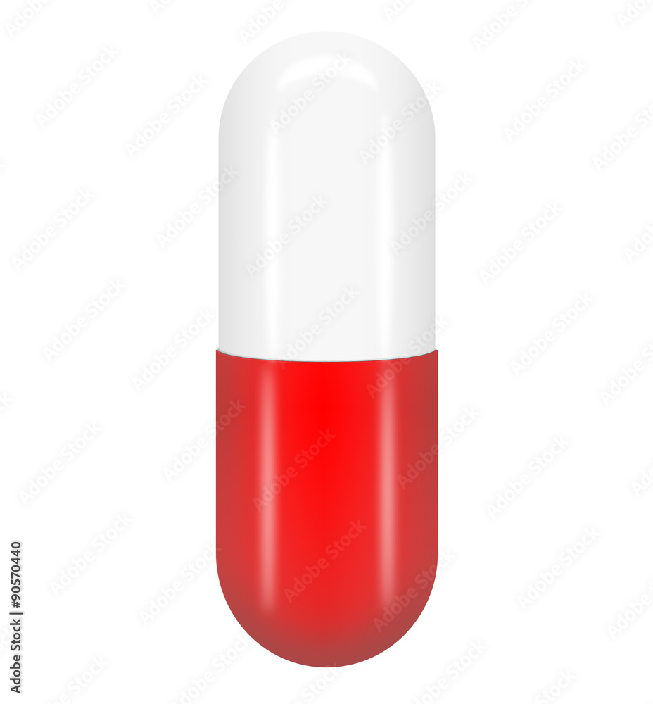 Medicine pill (capsule) isolated on white background Medicine pill (capsule) isolated on white background