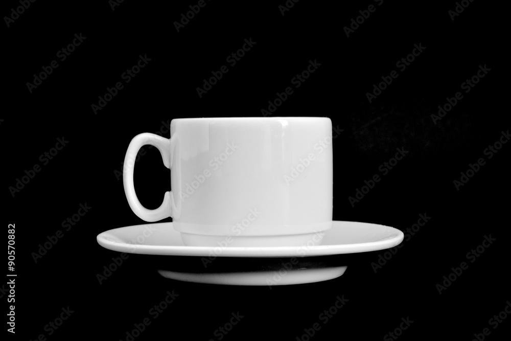 cup of coffee on a black background
cup of coffee on a black background