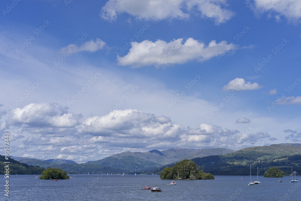 Lake Windermere, view from Bownness-on-Windermere