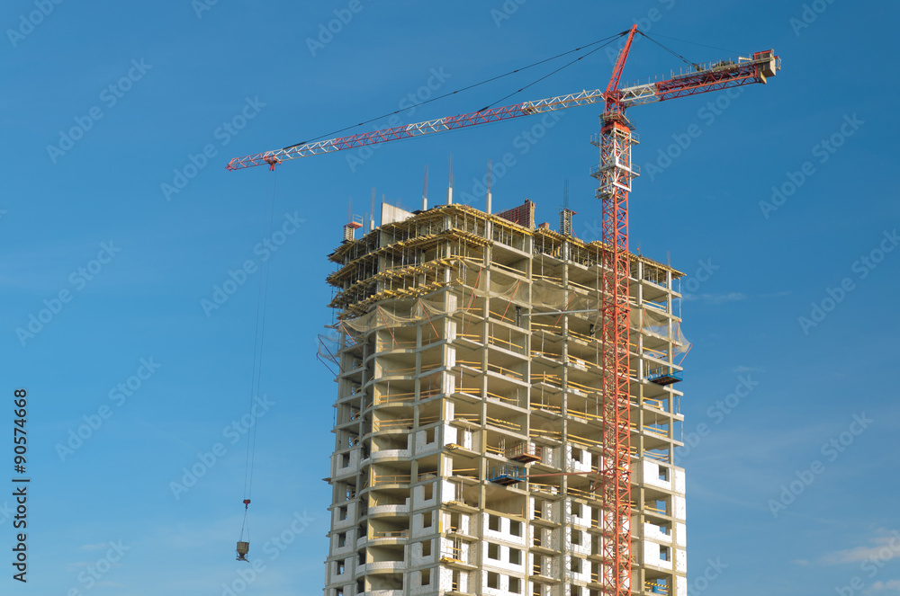 construction of a multistory building construction of a multistory building