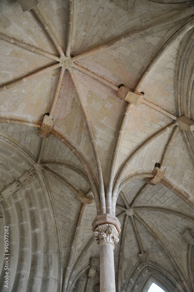 La chiesa di Candes Saint Martin - Loira, Francia