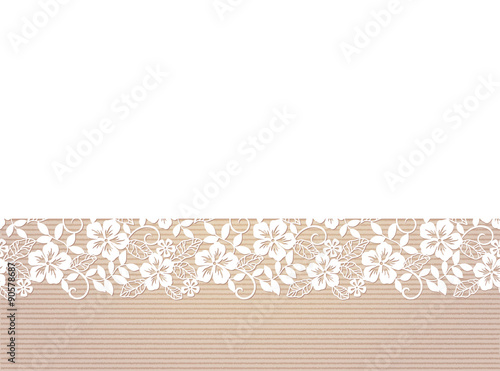 Template  frame design for card
