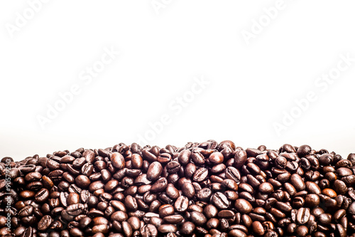 coffee bean in isolated background idea concept