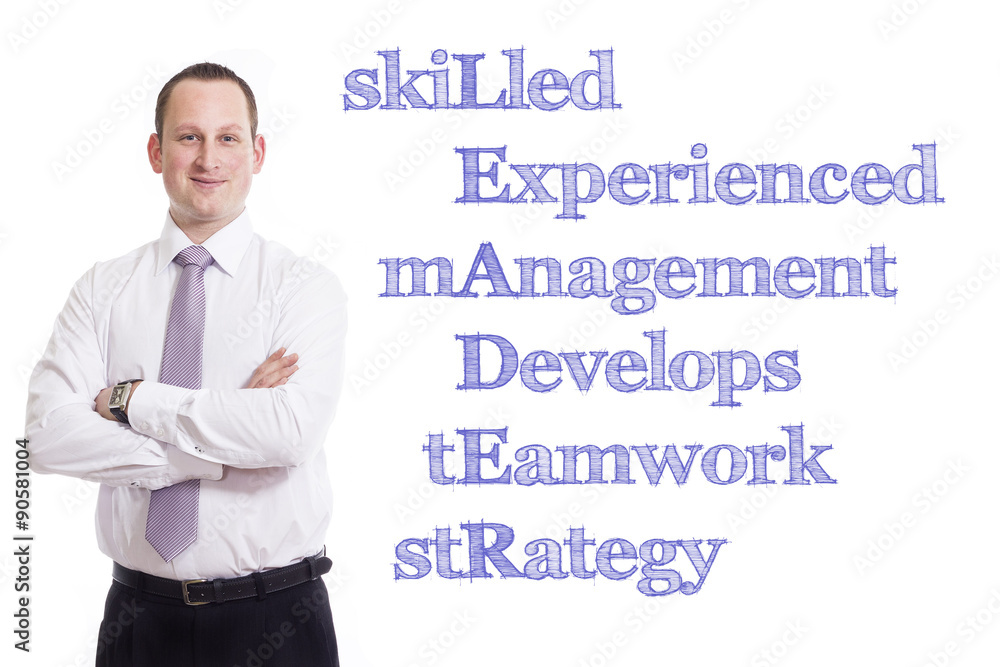 skiLled Experienced mAnagement Develops tEamwork stRategy LEADER skiLled Experienced mAnagement Develops tEamwork stRategy LEADER