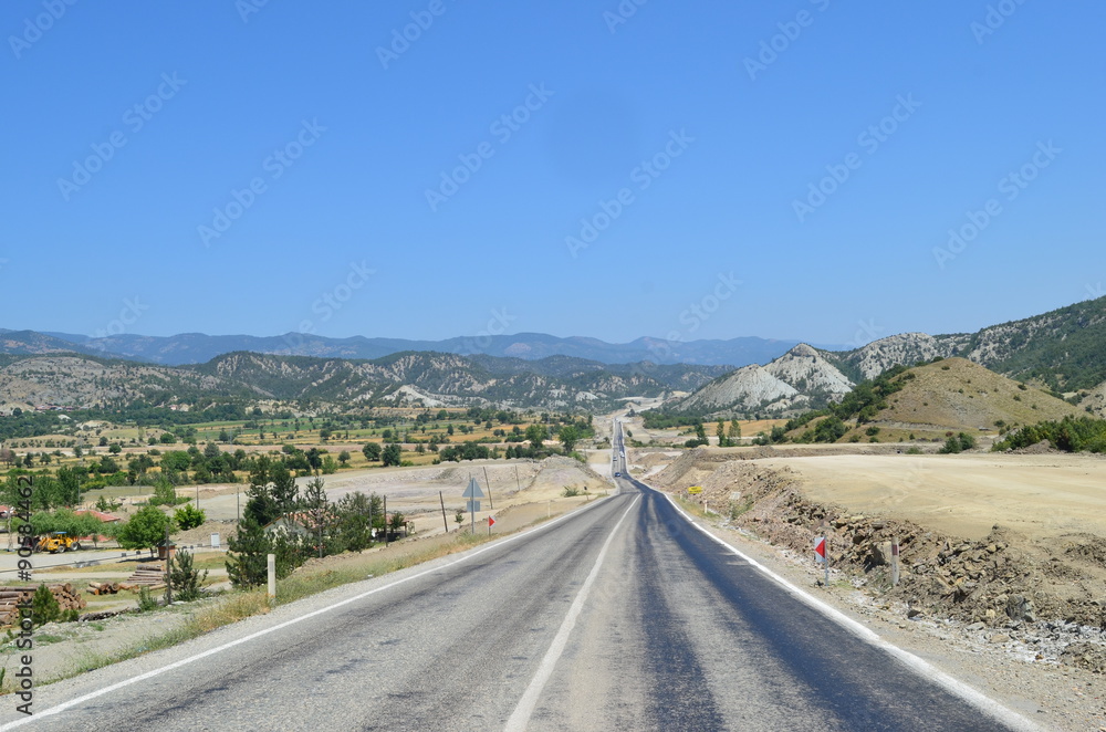 landstrasse in anatolien