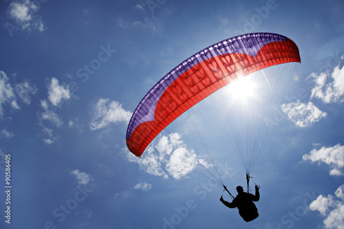 Foto paraglider