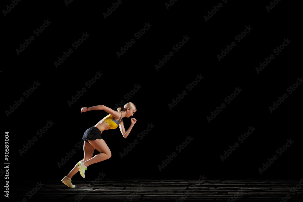 At full speed At full speed