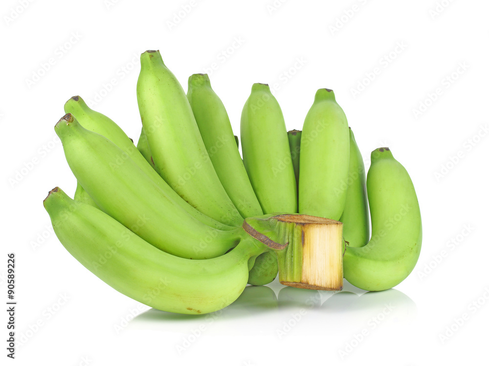 Bunch of bananas isolated on white background Bunch of bananas isolated on white background