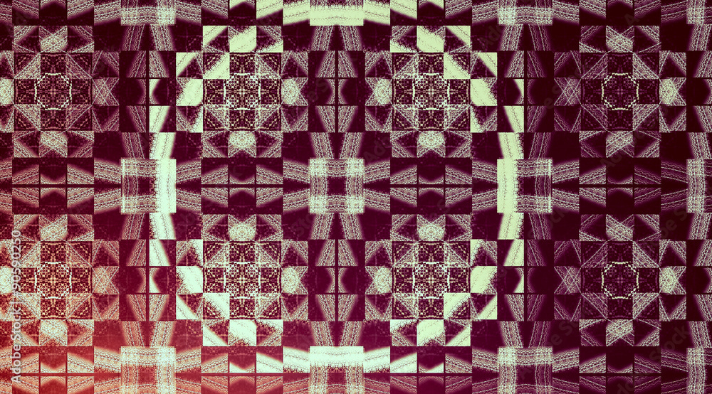 Tiles, fractal modern background for modern design Tiles, fractal modern background for modern design