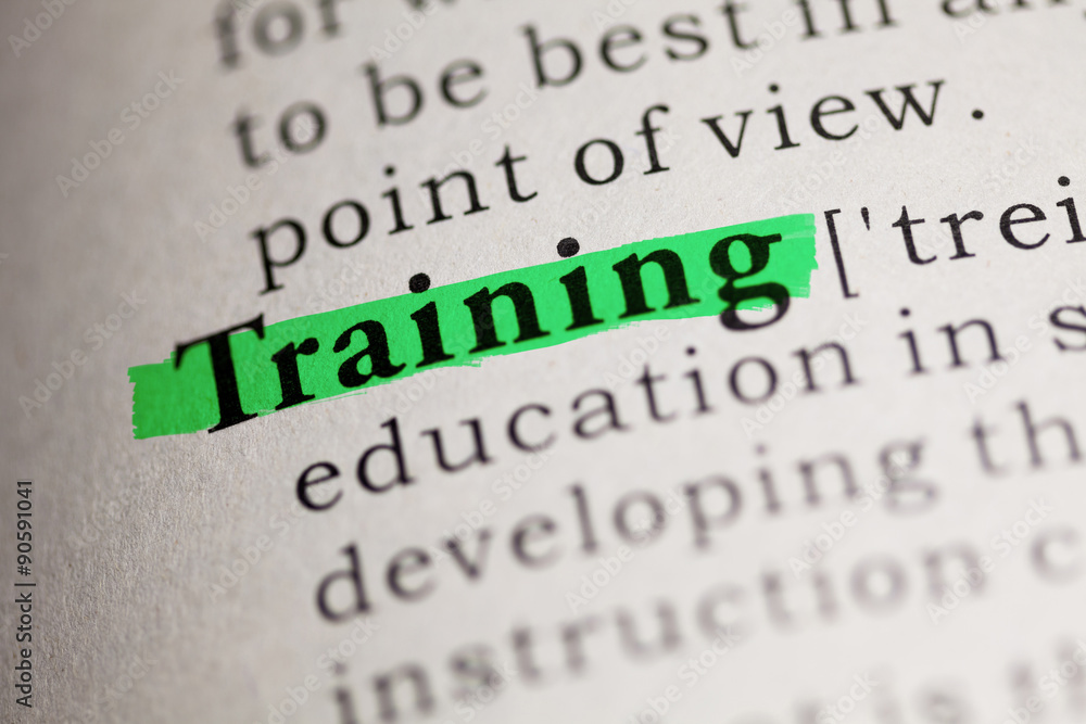 Fototapeta premium Training