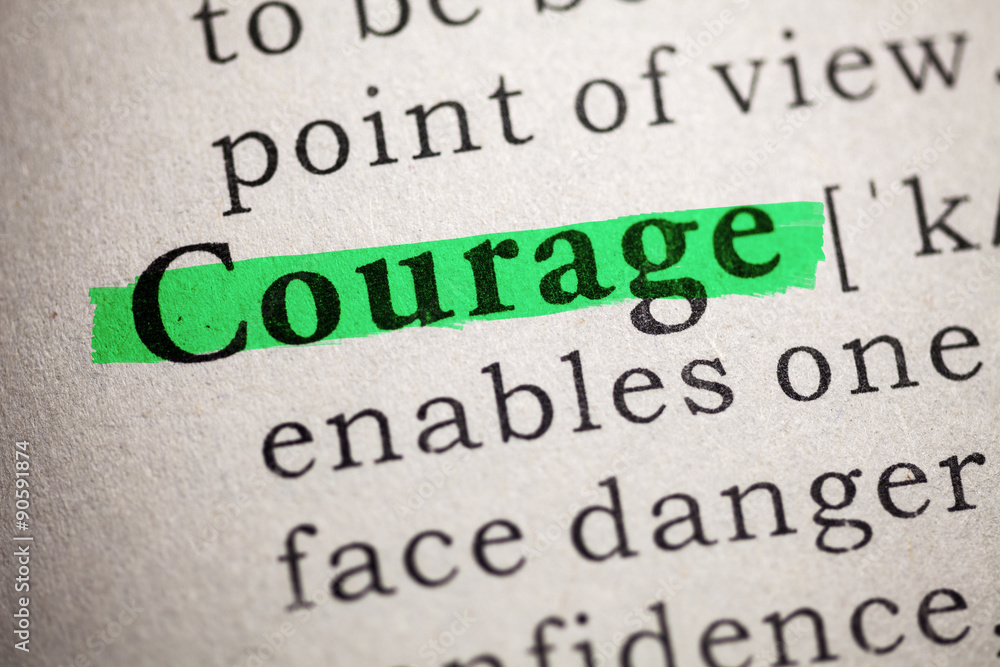 Obraz premium courage