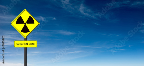 radiation warning symbol