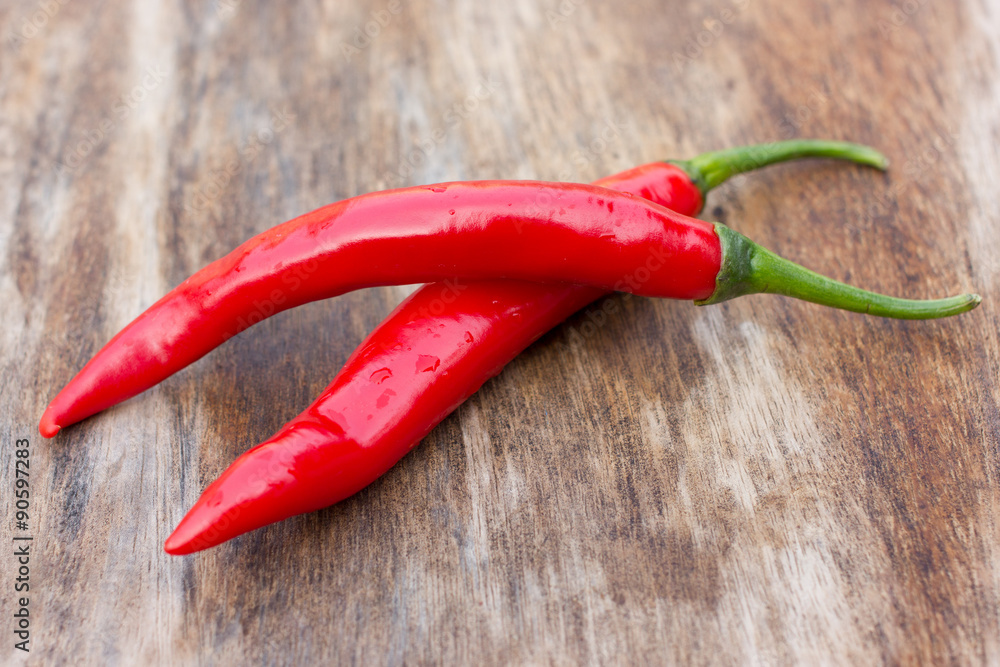 Chilli peppers. Chilli peppers.