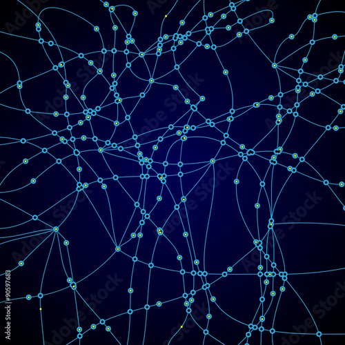 Background with grid of dotted lines