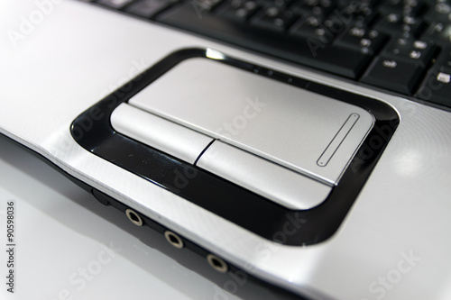 Wallpaper Mural Notebook touchpad and multimedia connectors. Torontodigital.ca