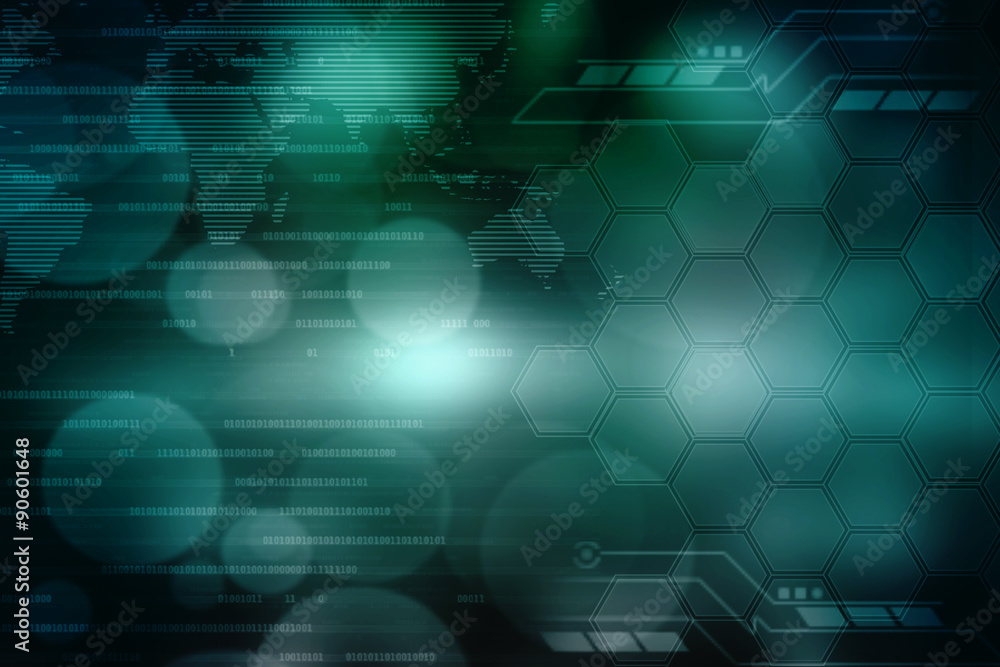 Obraz premium Digital Abstract Business background