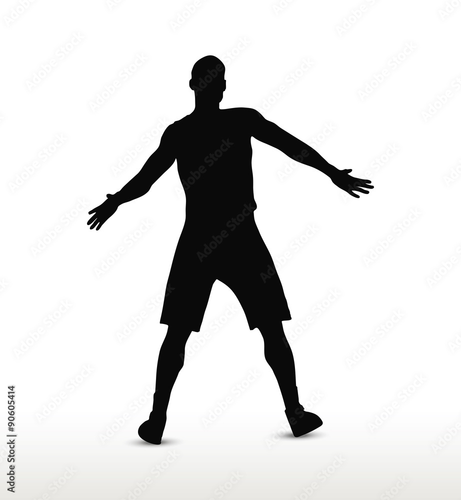 basketball player silhouette basketball player silhouette