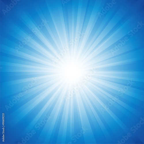 Blue Radiance Background