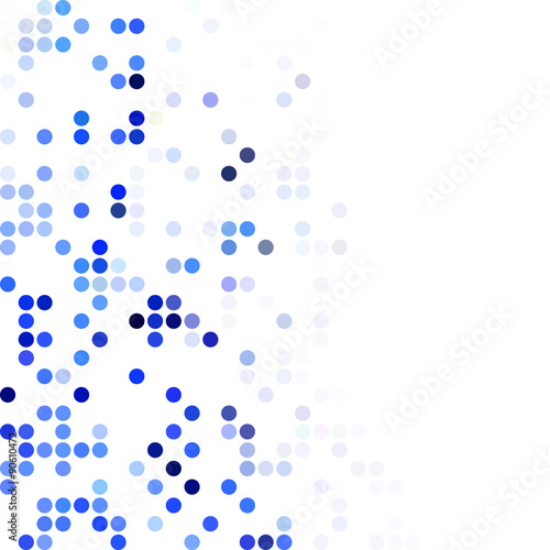 Blue Random Dots Background, Creative Design Templates