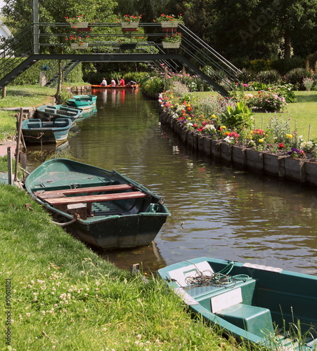 Visite des hortillonnages: Amiens.