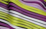 elastic multicolor waves background