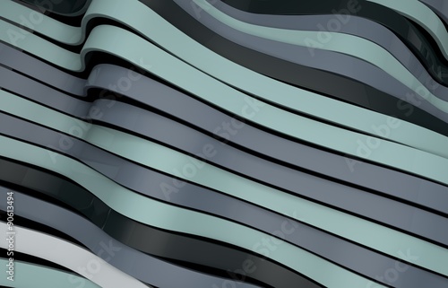 Foto elastic multicolor waves background