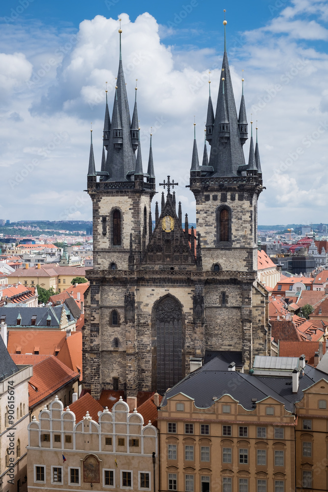 The Tyn Church in Prague