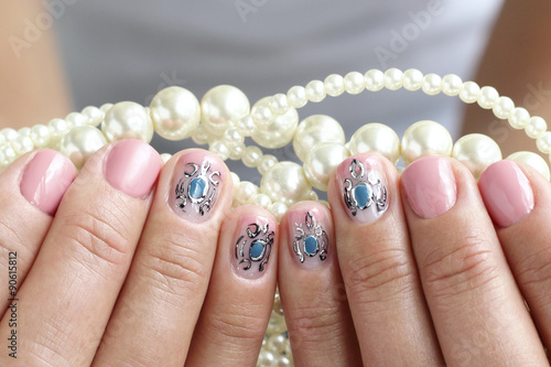 Beautiful nails with art