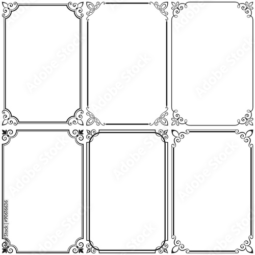 Simple Decorative Frames