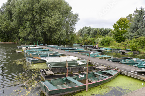 Hortillonages, Amiens, Somme, 80, région de Picardie photo