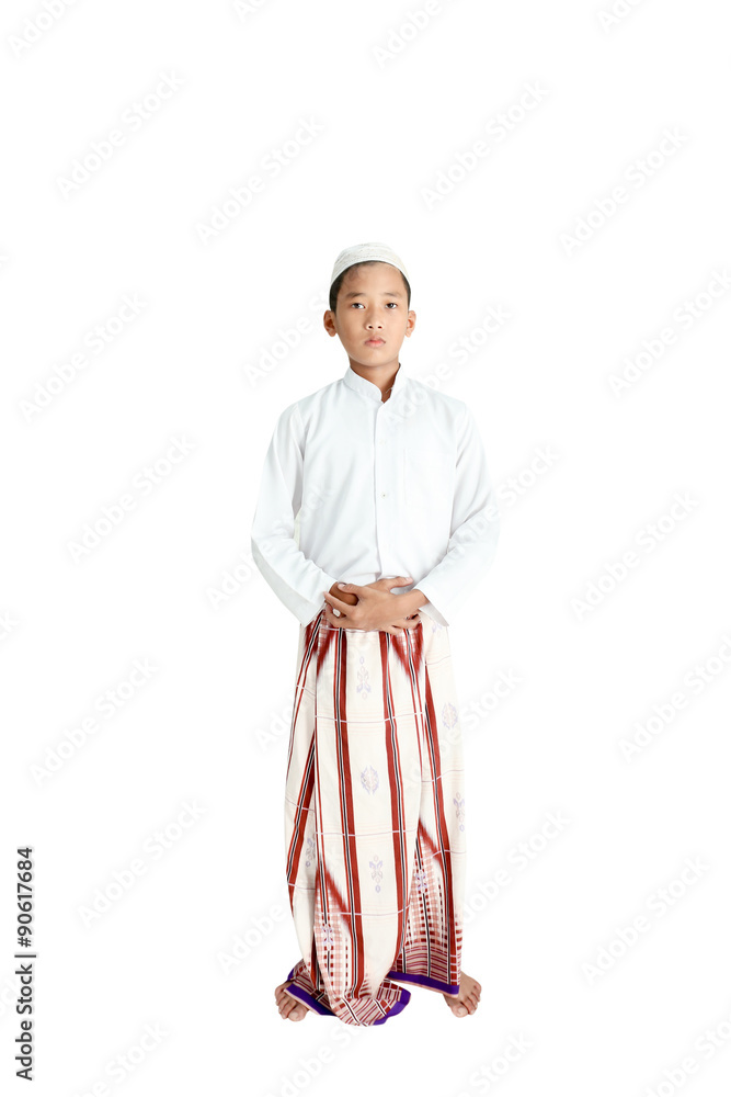 Muslim young boy