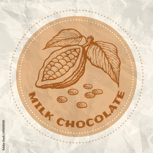 Vintage logo of cocoa
