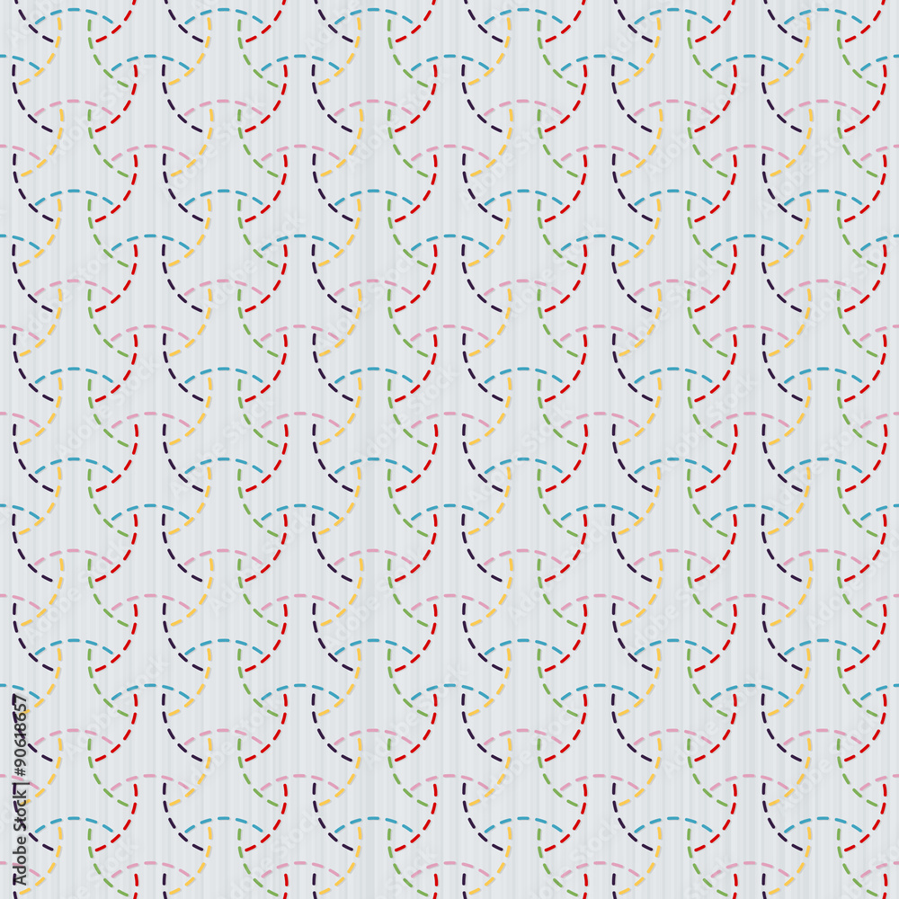 Abstract japanese needlework. Sashiko. Seamless texture. Abstract japanese needlework. Sashiko. Seamless texture.