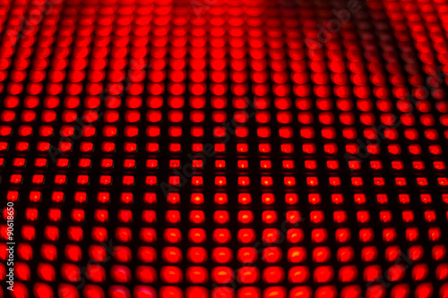 Dark red colored smd LED screen