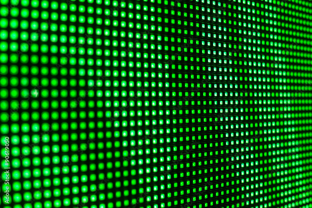 Green LED smd video wall