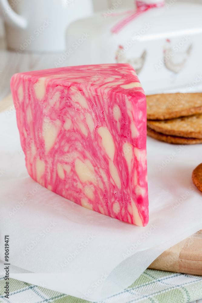 Red Windsor Cheese a British cheddar cheese flavoured with wine Red Windsor Cheese a British cheddar cheese flavoured with wine