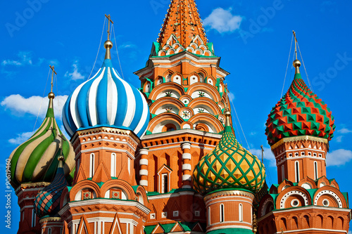 St. Basil's Cathedral in Moscow, Russia