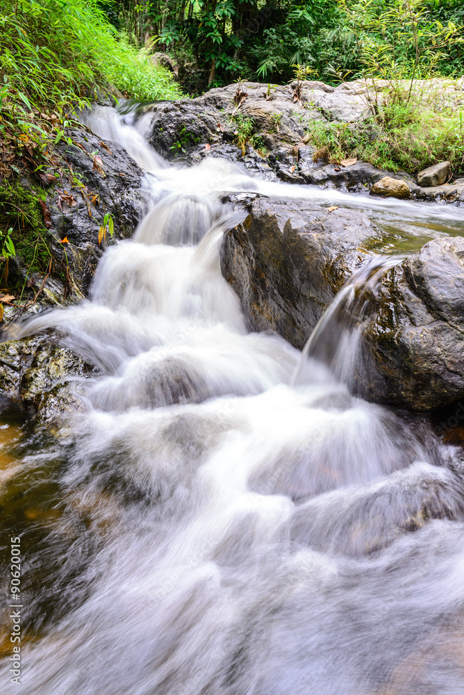 Khlong Lan waterfall in national park, Kamphaeng Phet Thailand. Khlong Lan waterfall in national park, Kamphaeng Phet Thailand.
