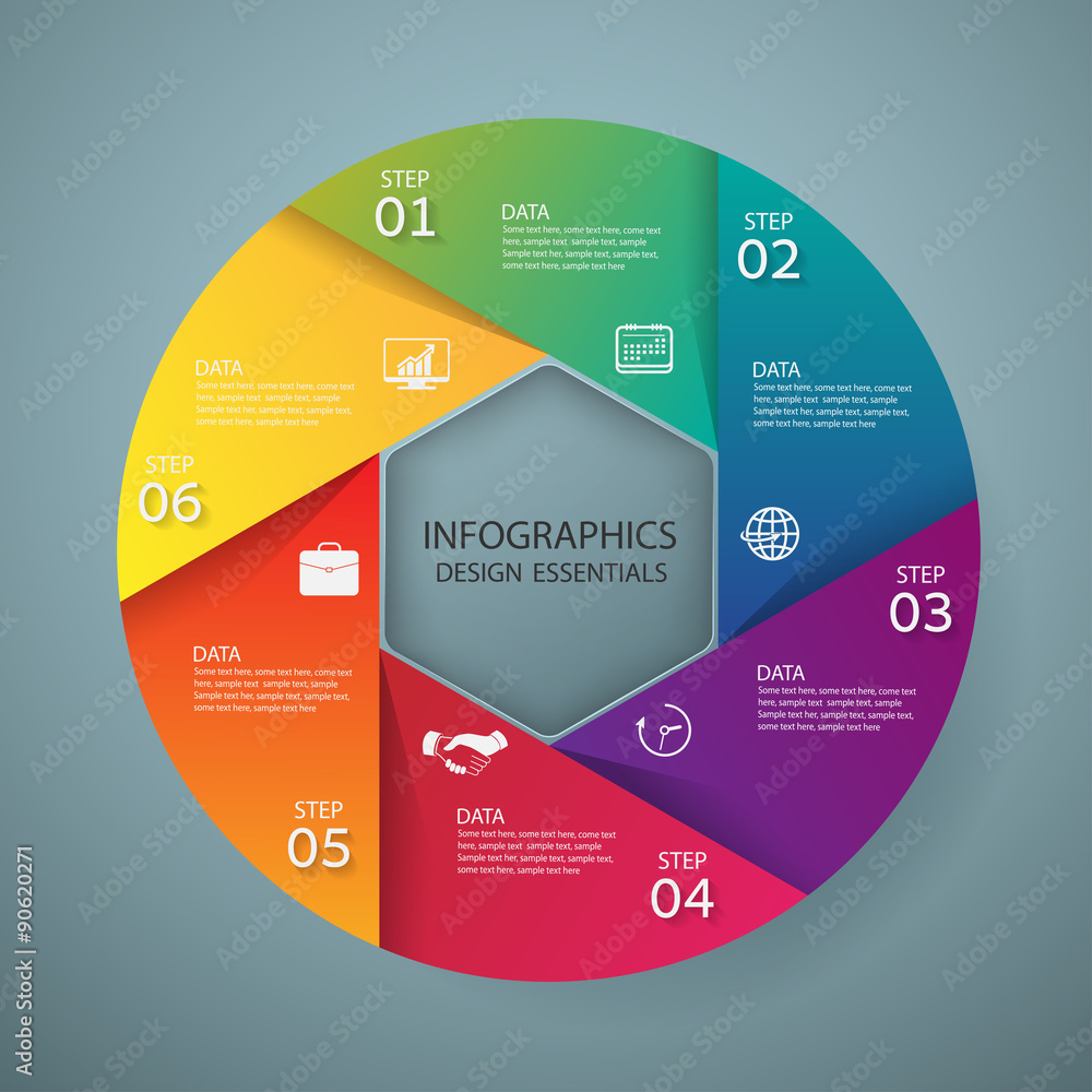 Infographic design template and marketing icons, Business concep Infographic design template and marketing icons, Business concep