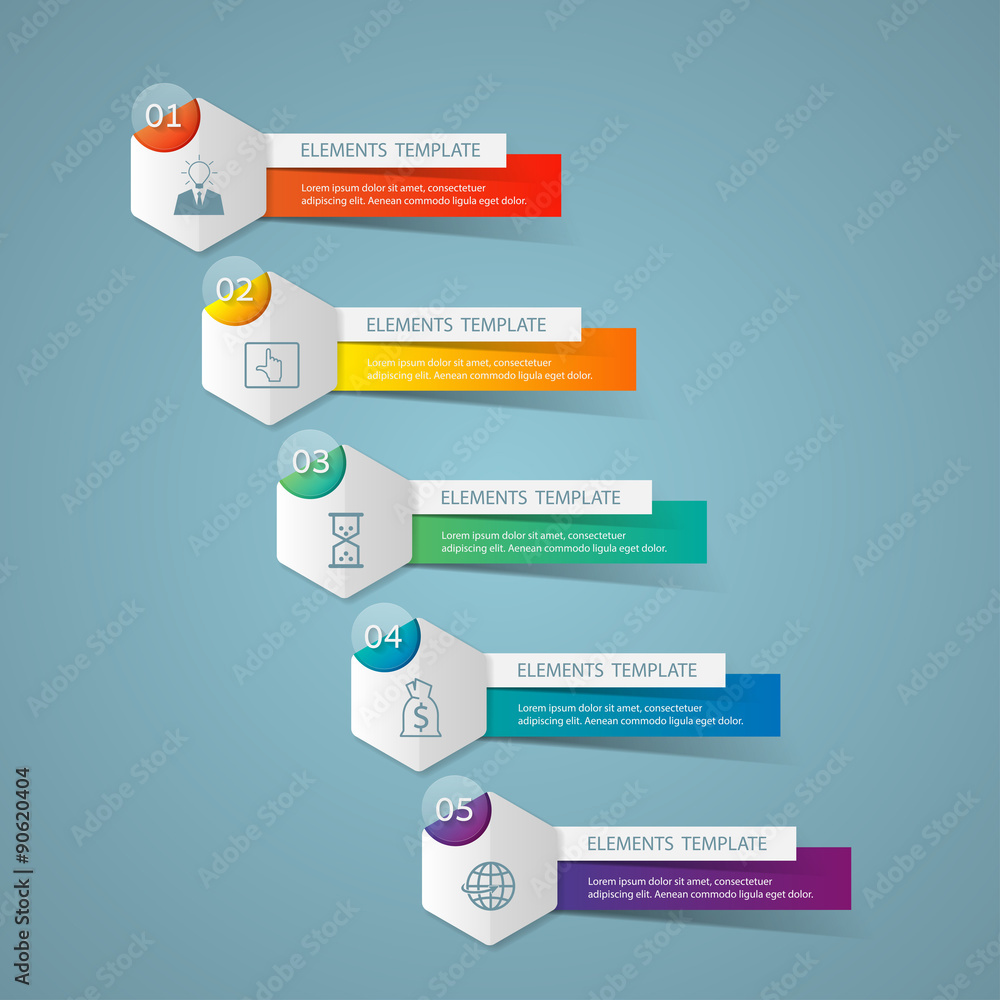 Infographic design template and marketing icons, Business concep Infographic design template and marketing icons, Business concep