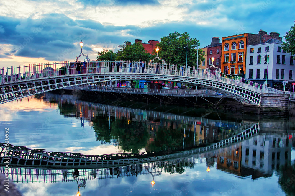 Fototapeta premium Most w Dublinie