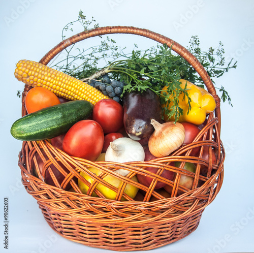organic food background Vegetables