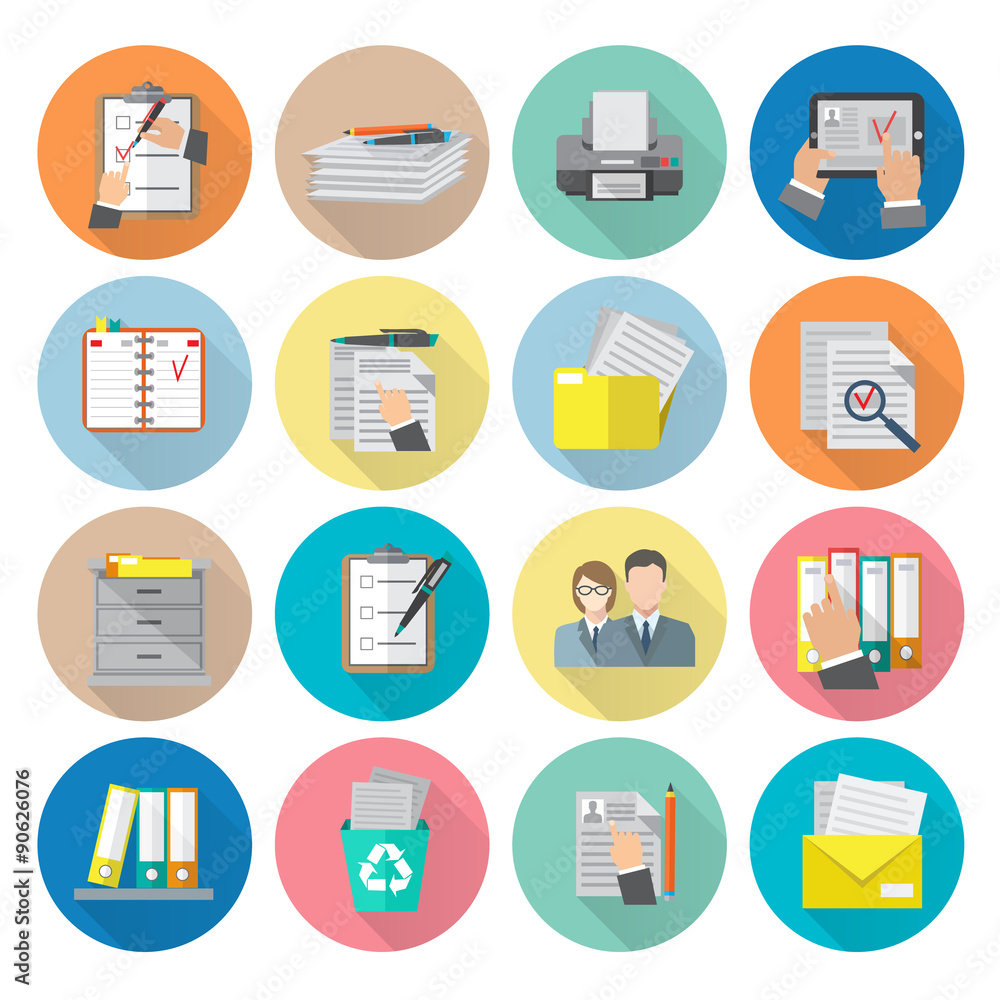 Document Icon Flat Document Icon Flat