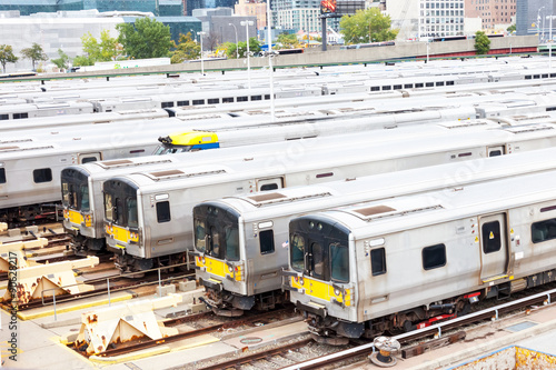 The West Side Train Yard for Pennsylvania Station in New York