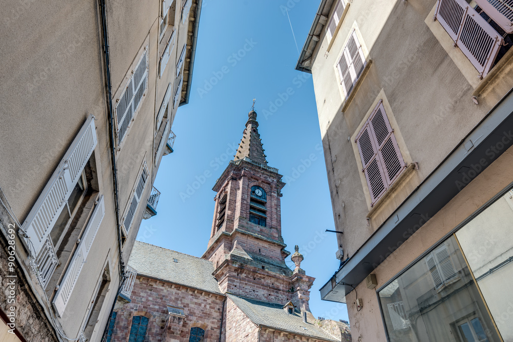 Saint Amans church in Rodez, France